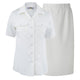 Navy Women's Summer White Uniform Set w/Skirt