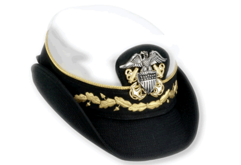 Navy Officer Bucket Cover