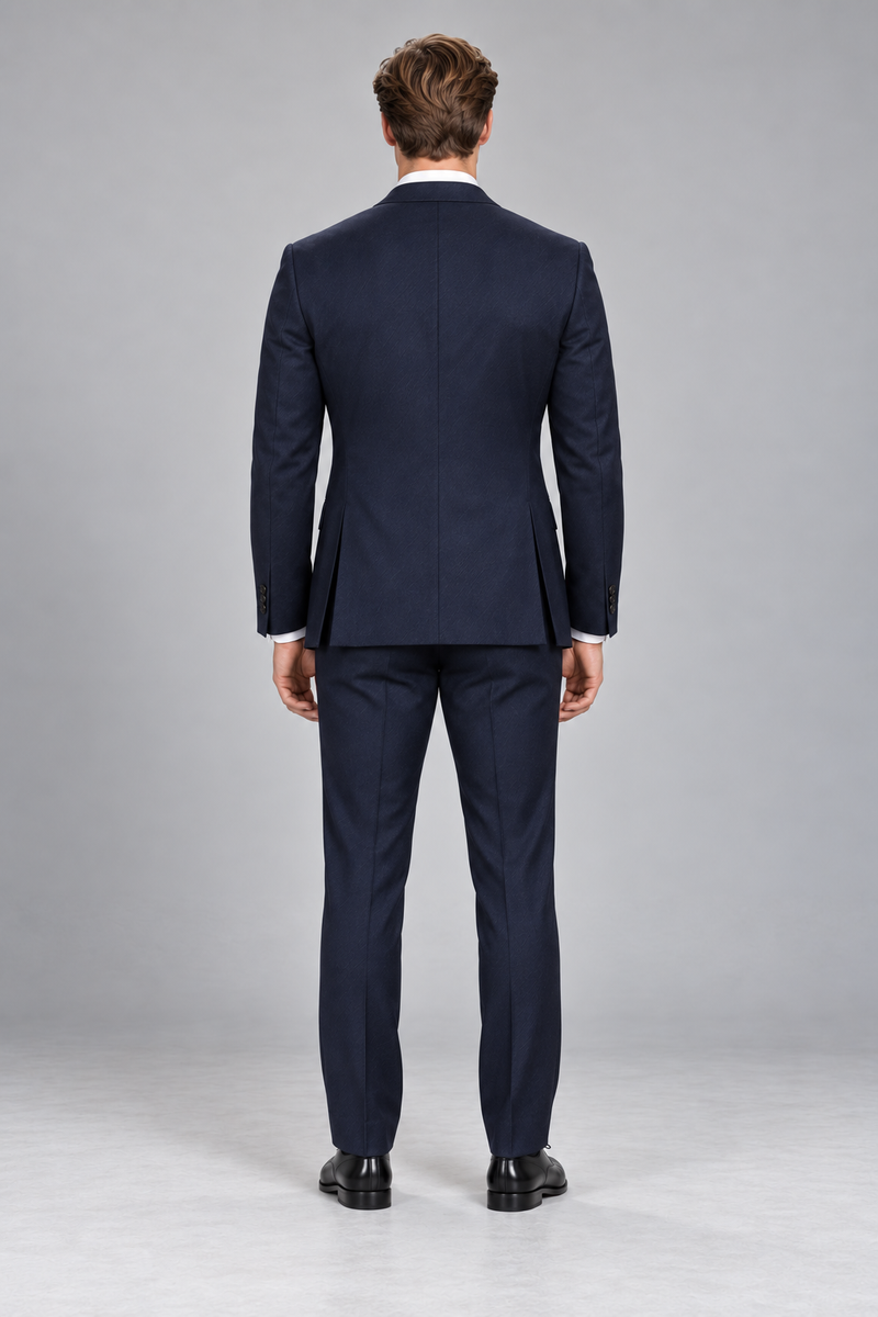 The Ellsworth Blue Super 120s Suit