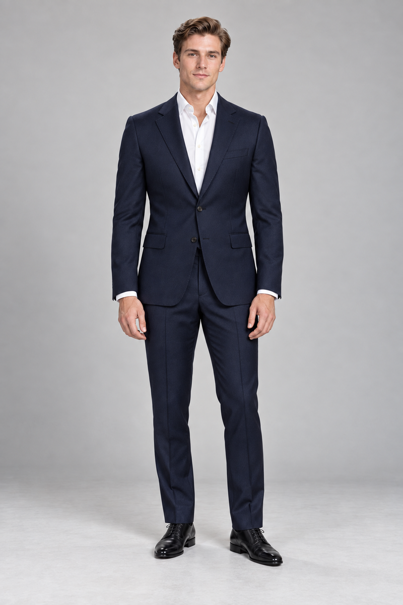 The Ellsworth Blue Super 120s Suit