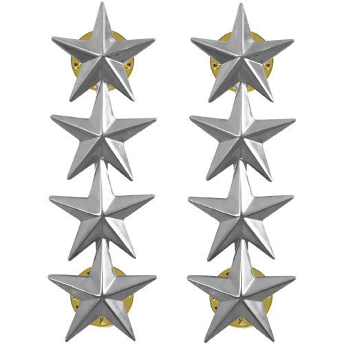 Navy Officer Metal Coat Device (Set of Two)