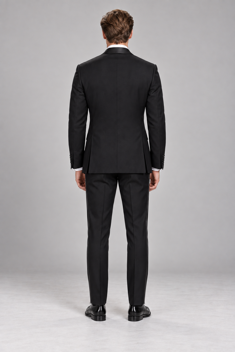 The Rockwell Black Tie Tuxedo