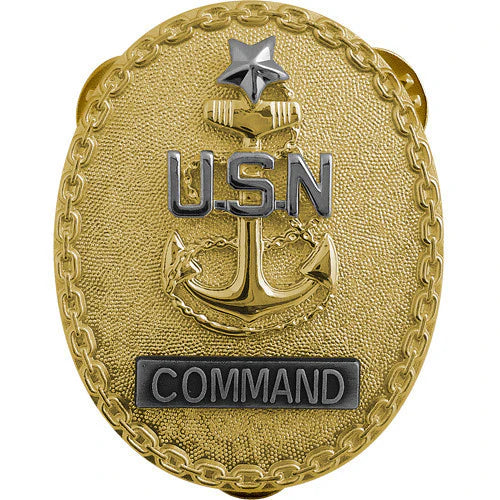 Navy Command Senior Chief Badge