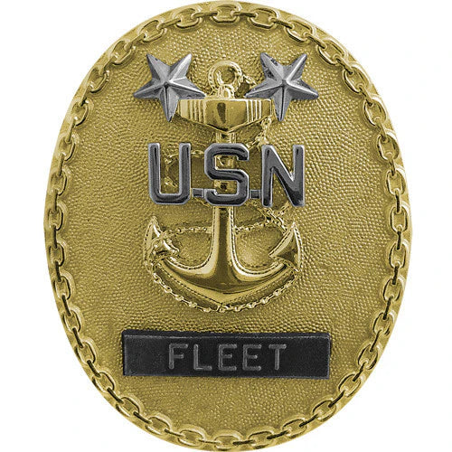 Navy Fleet Master Chief Badge