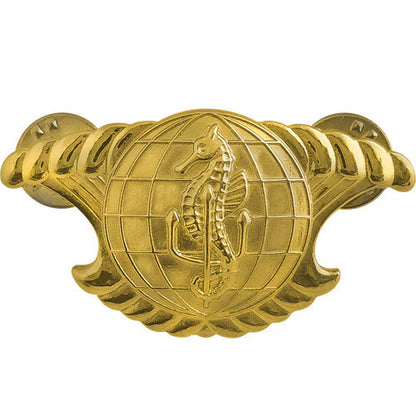 Navy Integrated Undersea Surveillance Systems Officer Badge