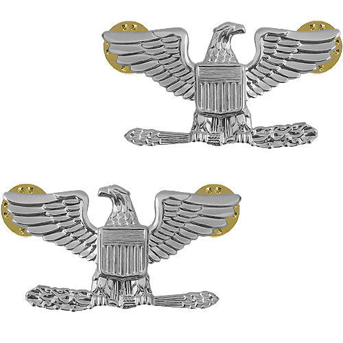 Navy Officer Metal Coat Device (Set of Two)