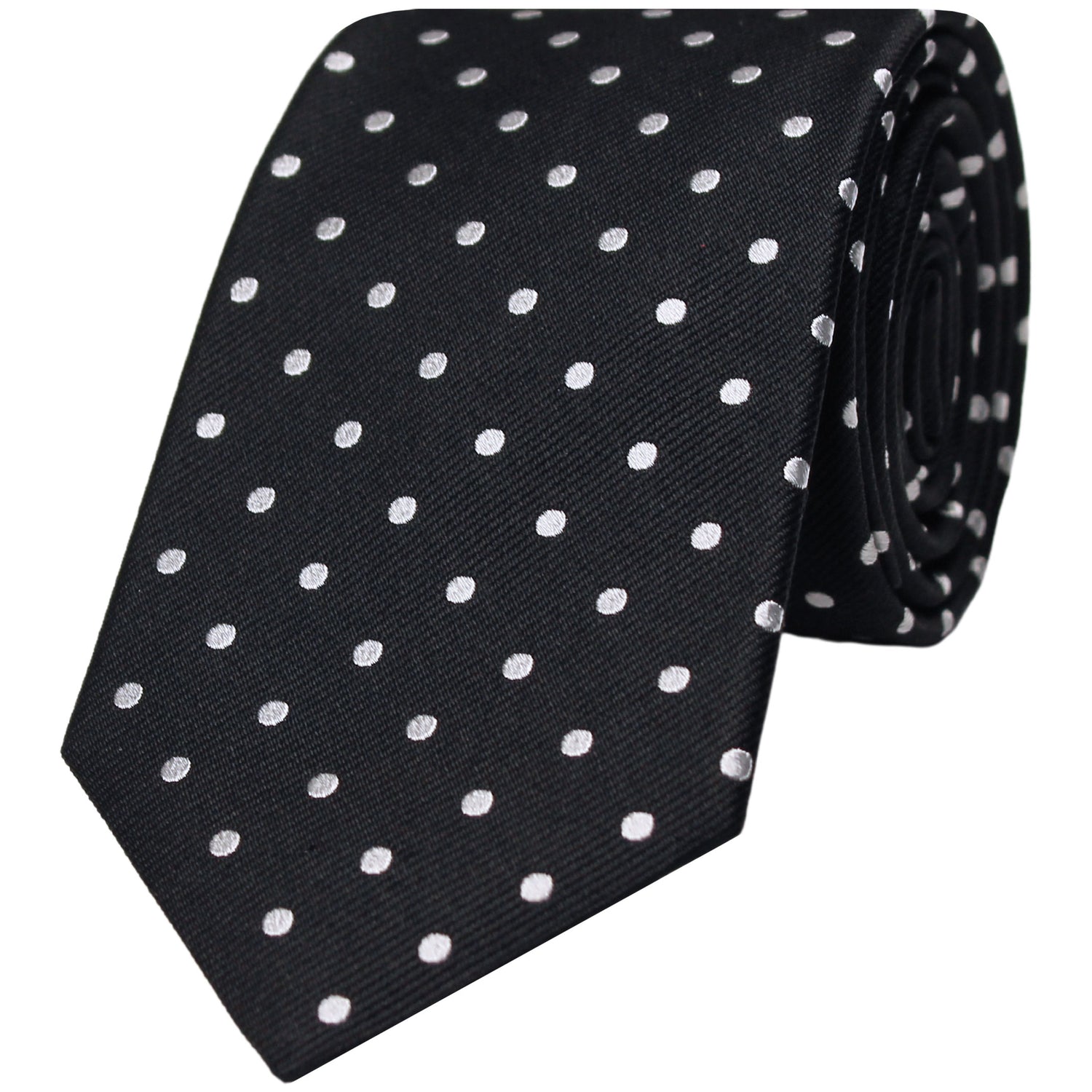 Polka Dot Silk Tie