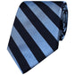 Plain Striped Silk Tie