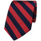 Plain Striped Silk Tie