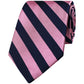 Plain Striped Silk Tie