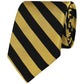 Plain Striped Silk Tie