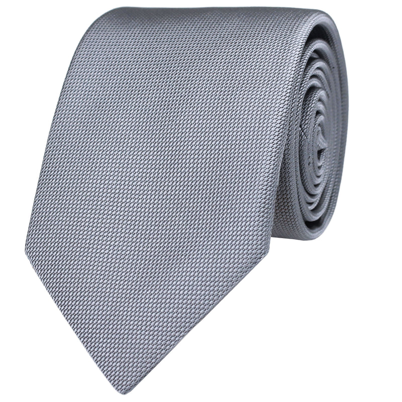 Woven Silk Cotton Blend Tie