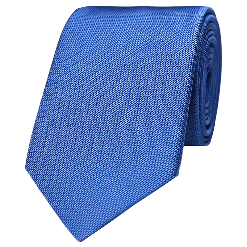 Woven Silk Cotton Blend Tie