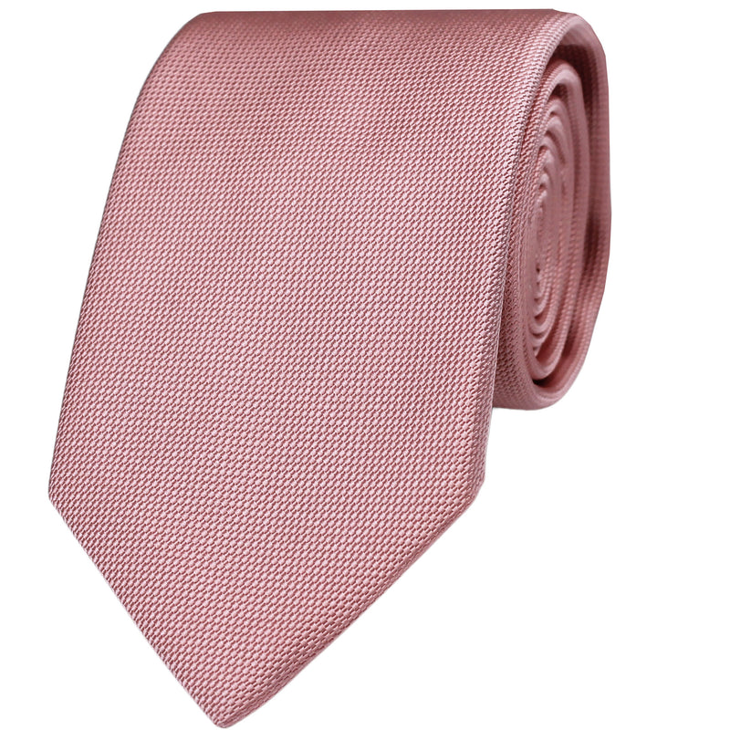 Woven Silk Cotton Blend Tie