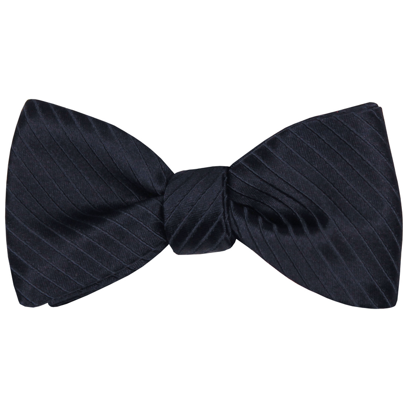 Striped Silk Formalwear Bow Tie