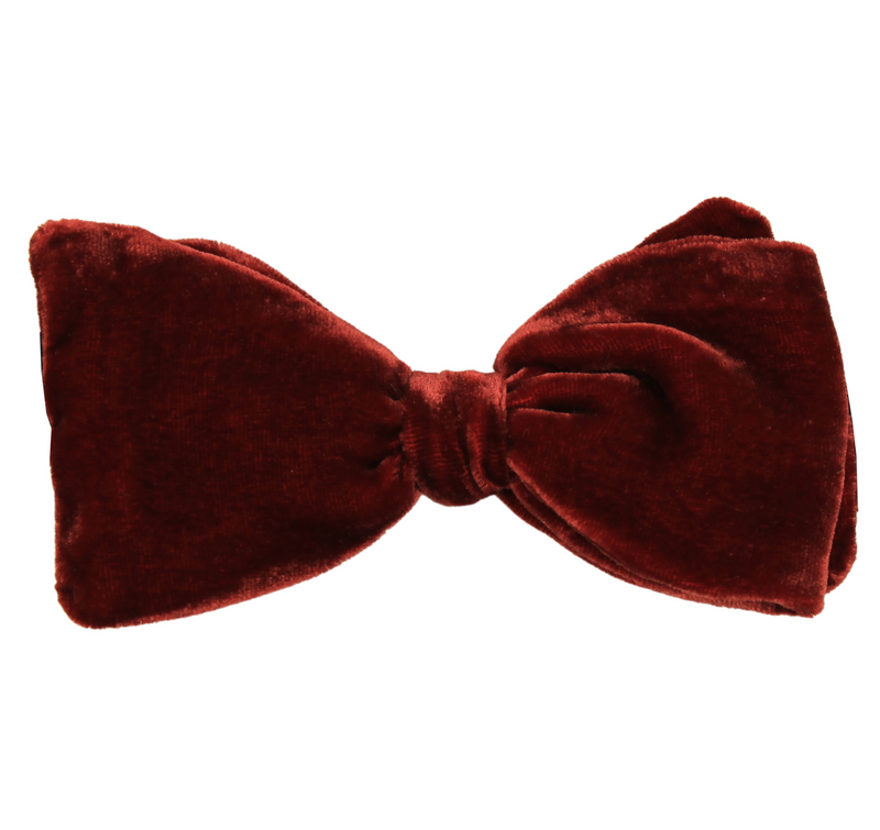 Velvet Formalwear Bow Tie