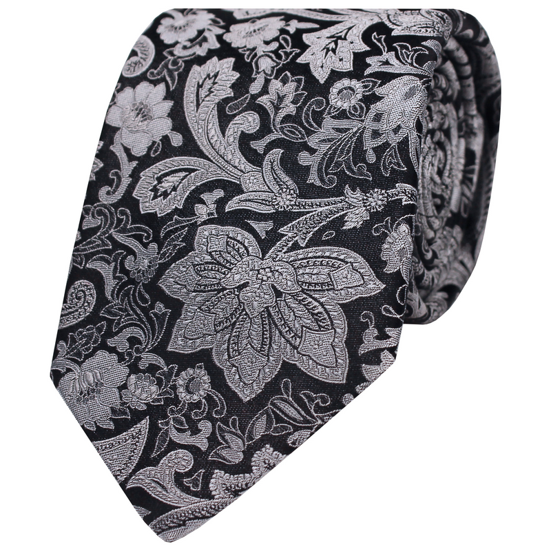 Floral Silk Formalwear Tie